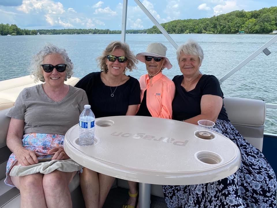 Pontooning Balsam Lake WI July 2022