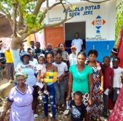 Celebrating a Project Inauguration in Haiti