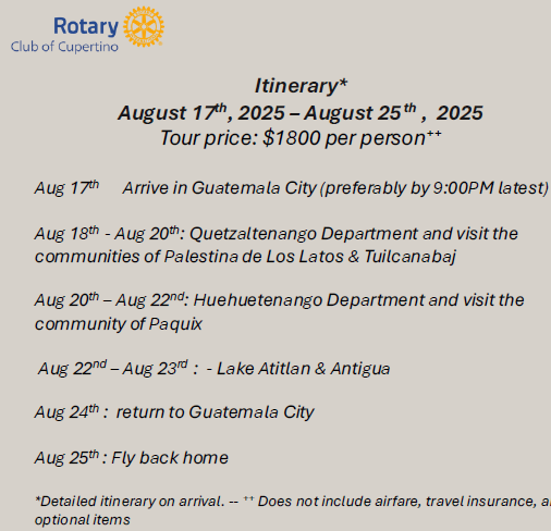 See Rotary at Work in Guatemala