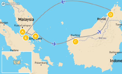 Malaysia trip itinerary
