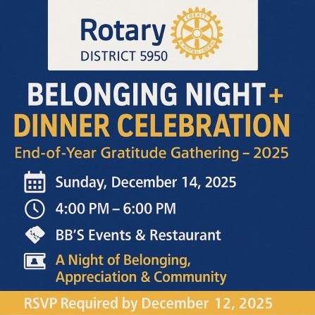 District 5950 Belonging Night