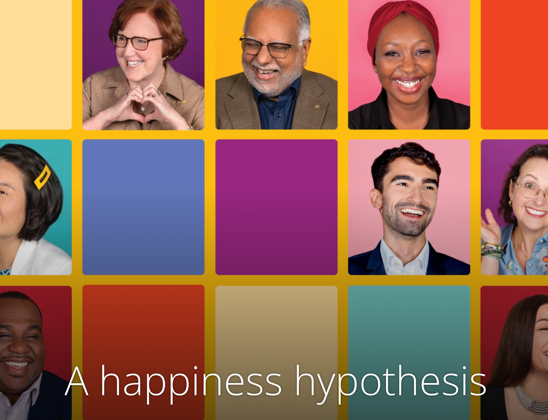 Why Global Service and Connection Create Happiness