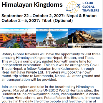 New Trip! Himalayan Kingdoms