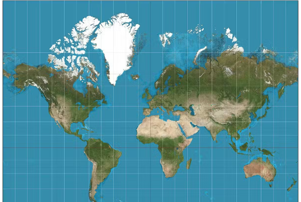 mercator map