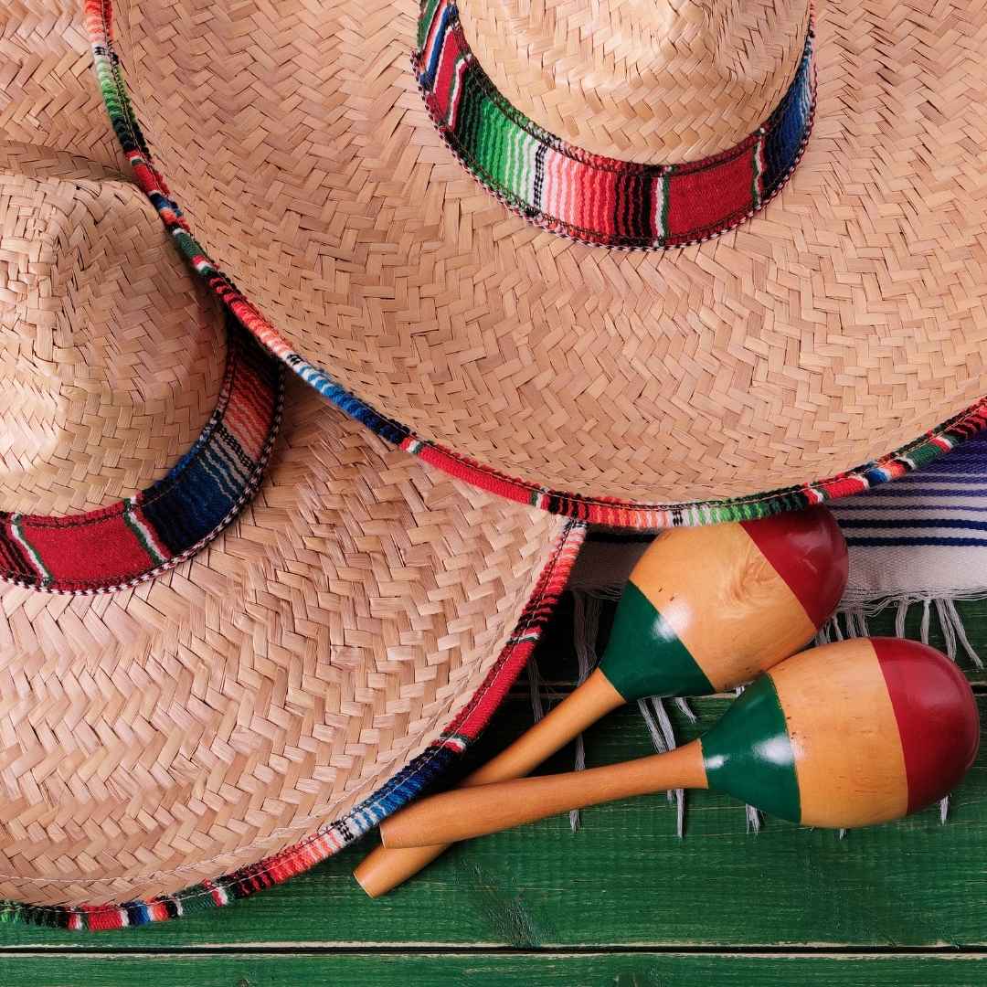 Two sombreros