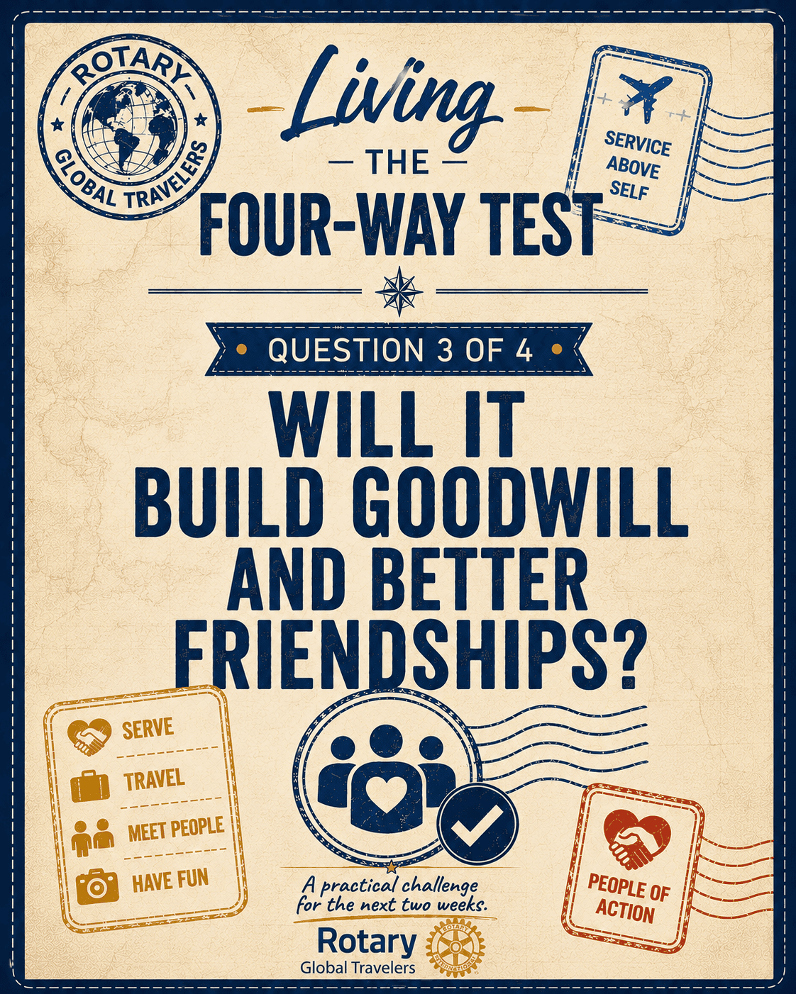 Living the Four-Way Test #3